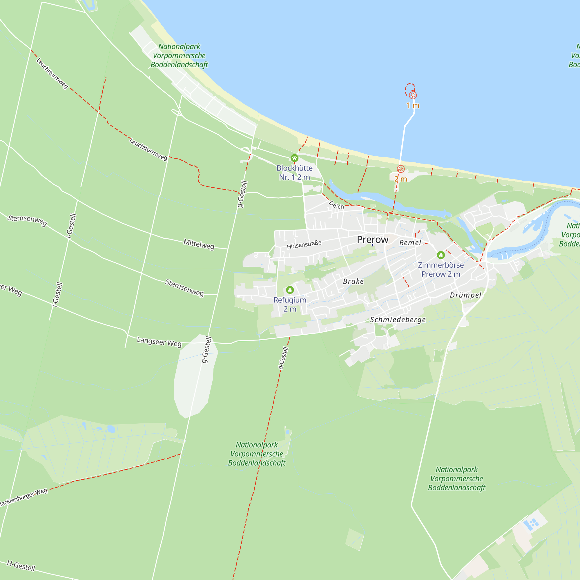 Refugium map