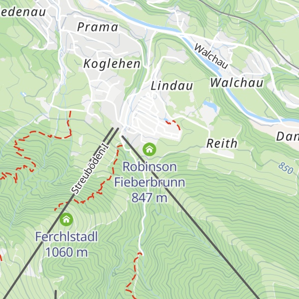 Map of Robinson Fieberbrunn