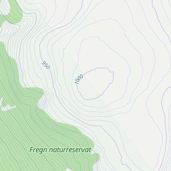 Map of Fregn