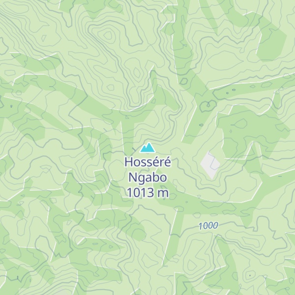 Map of Hosséré Ngabo