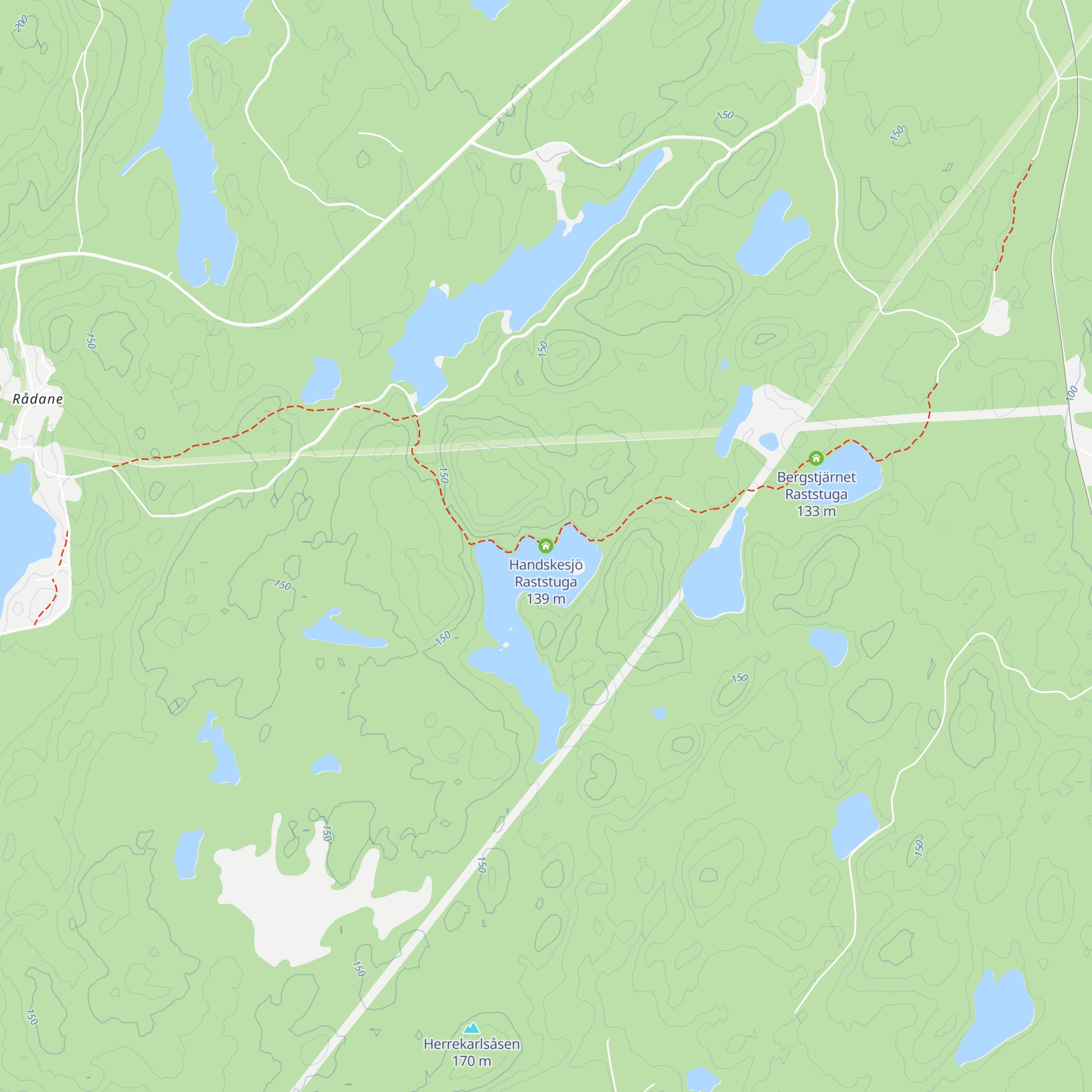 Handskesjö Raststuga map