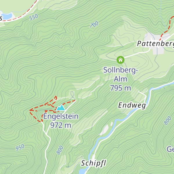 Map of Siegellangwiesen-Alm-