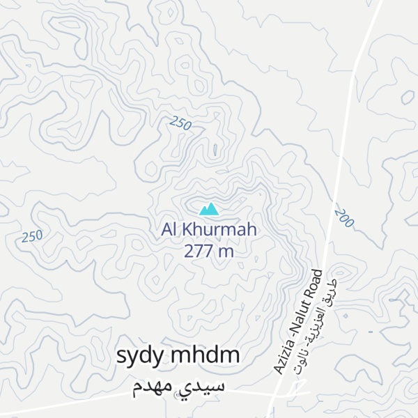 Map of Al Khurmah