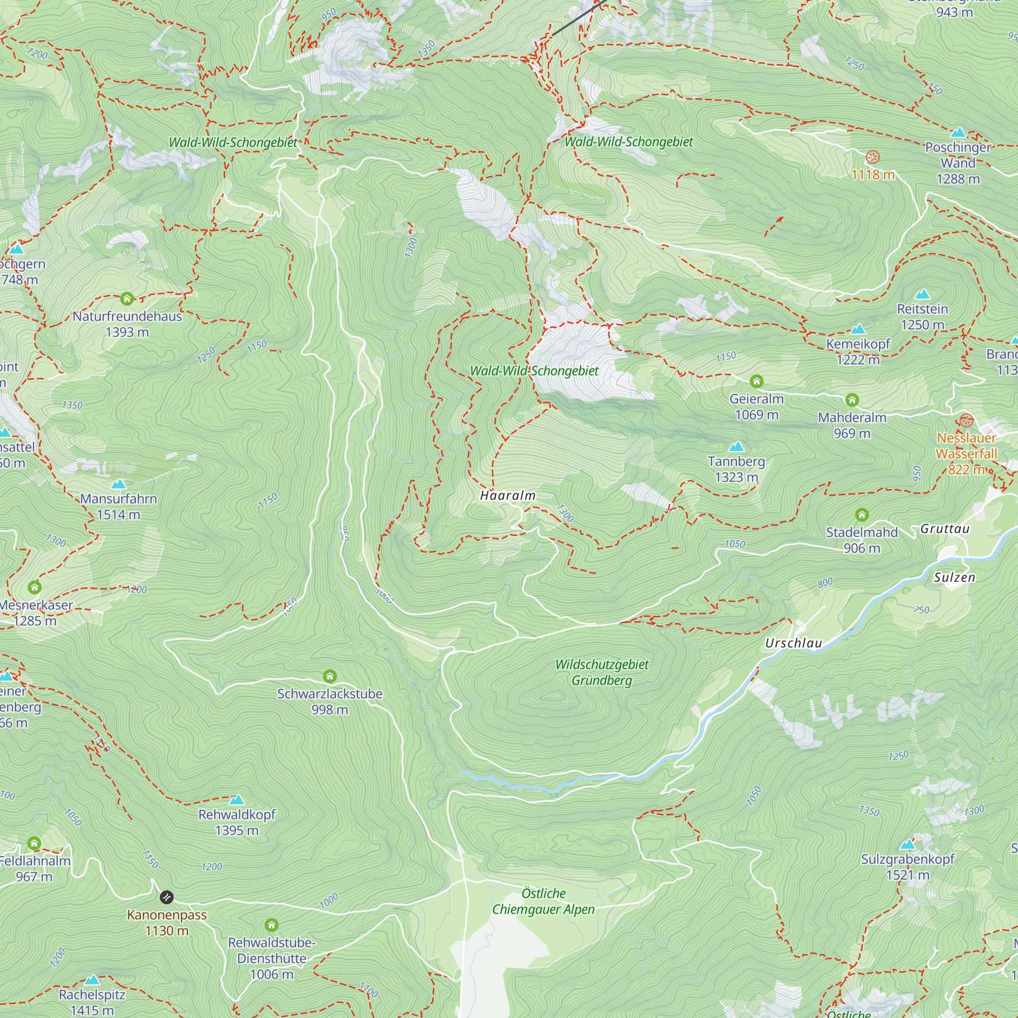 Sulzner Kaser map