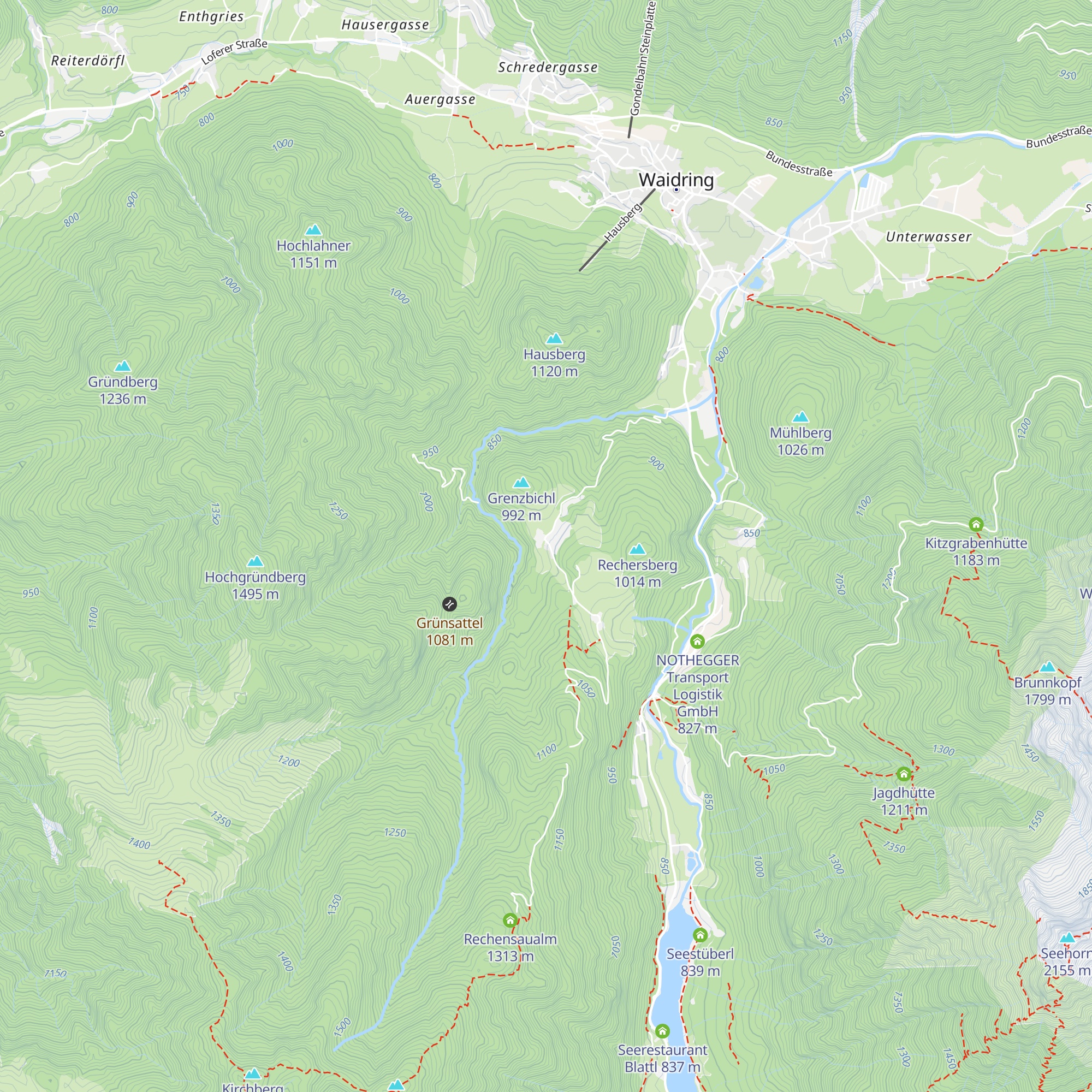 Alpengasthof Oberweissbach map