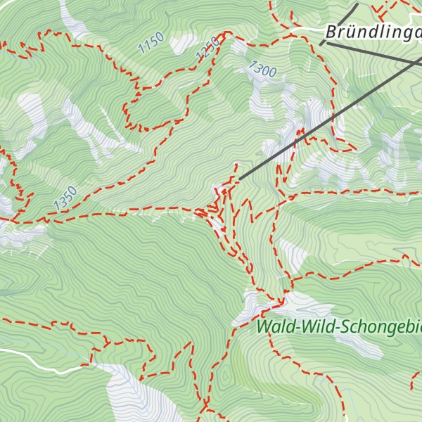 Map of Hochfelln