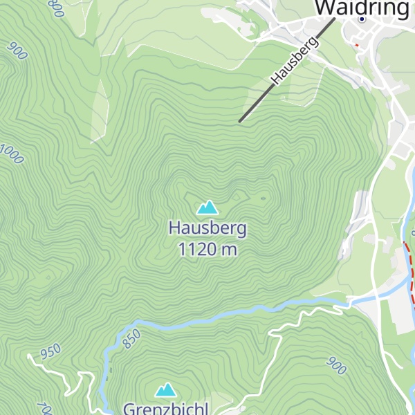 Map of Hausberg