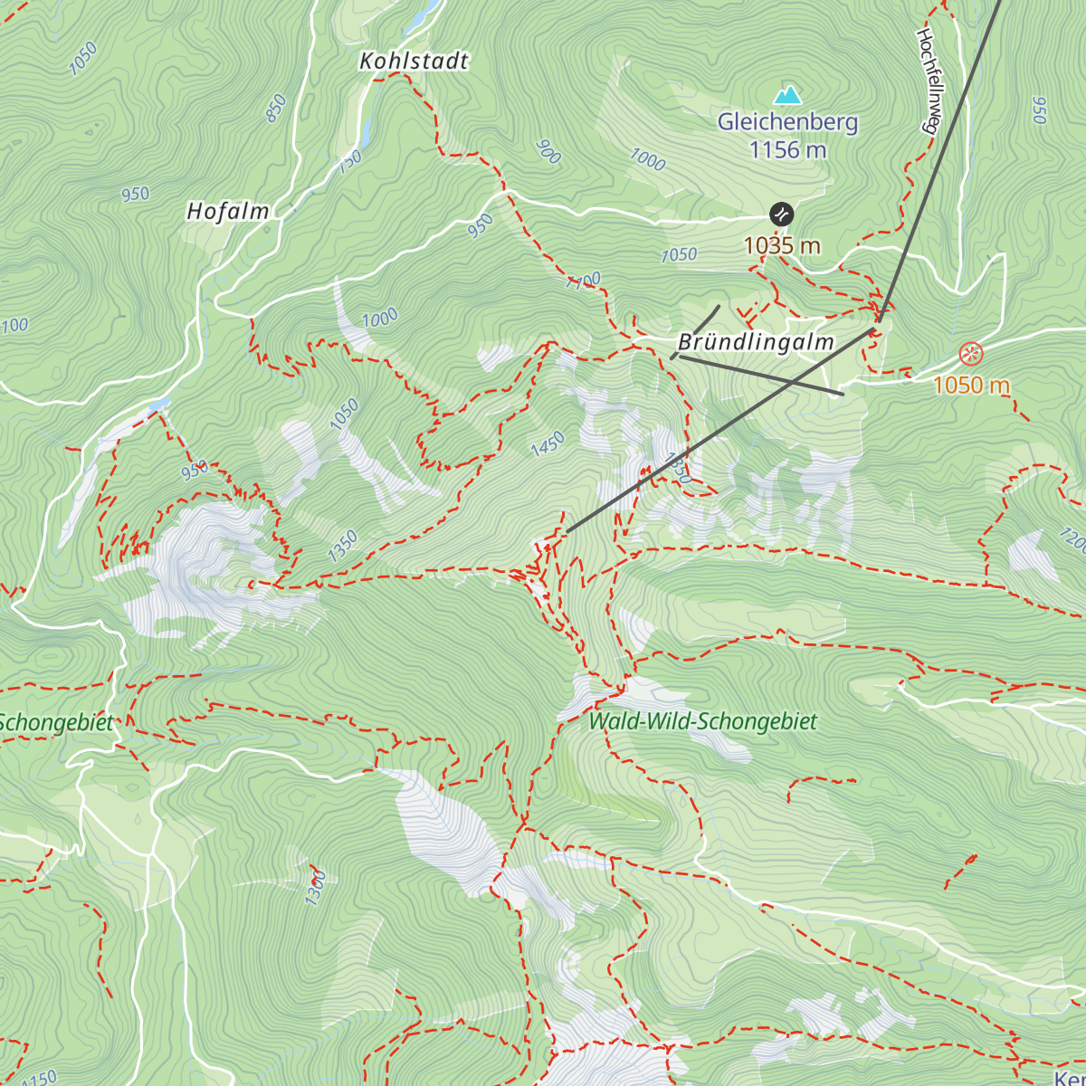 Hochfellnhaus map