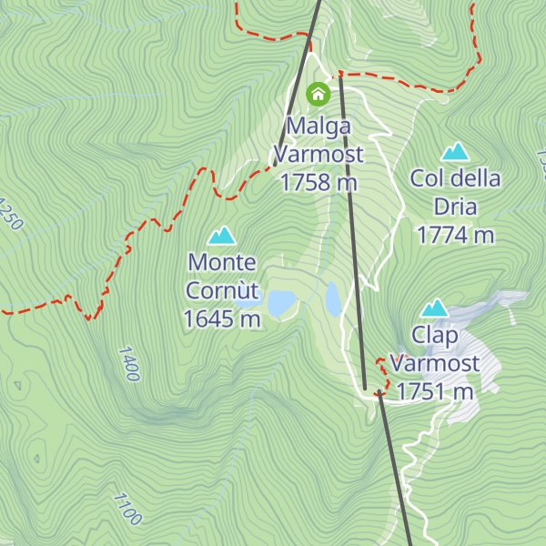 Map of Baita La Suita