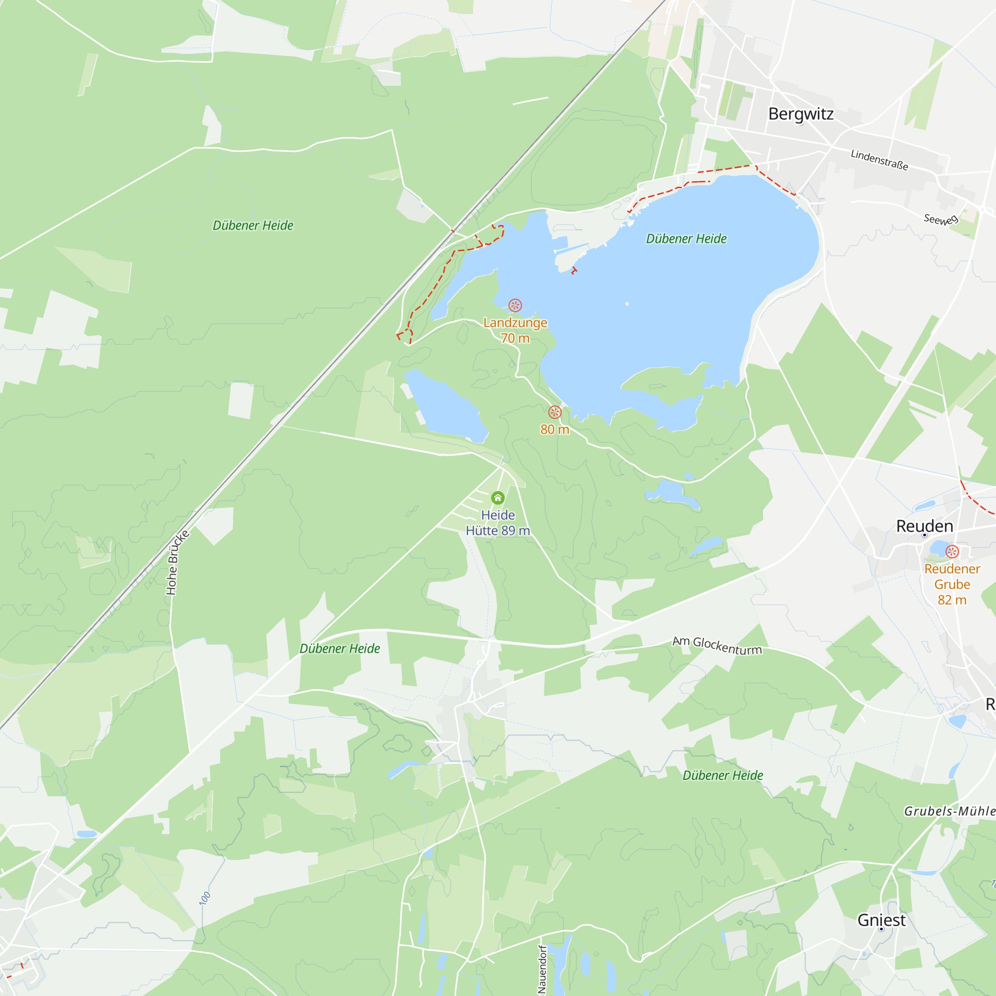 Heide Hütte map