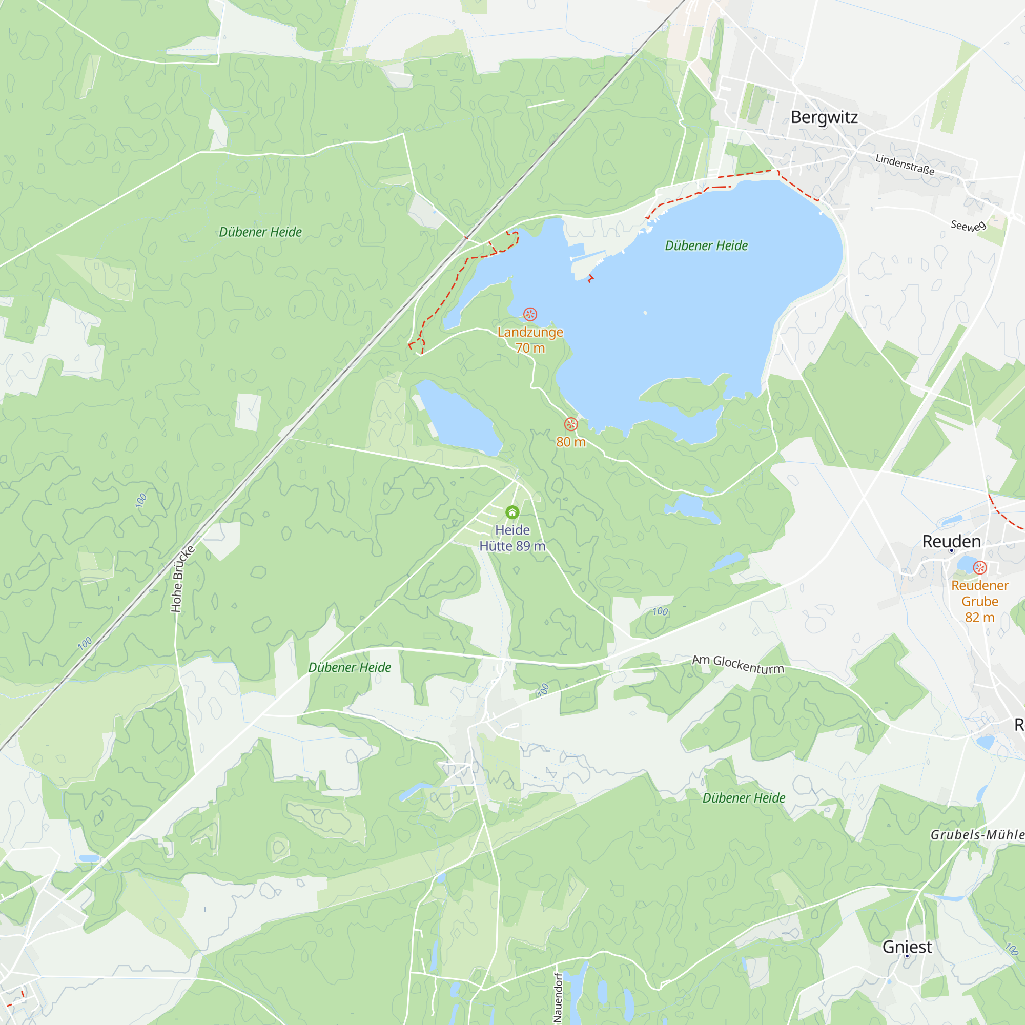Heide Hütte map
