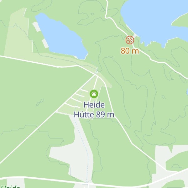 Map of Heide Hütte