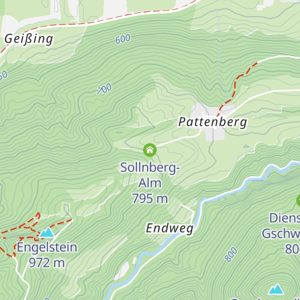 Map of Sollnberg-Alm