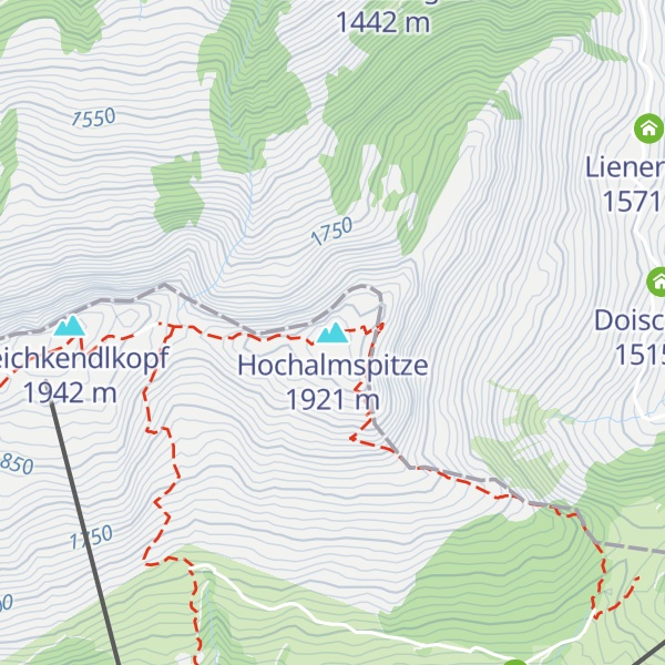 Map of Hochalmspitze