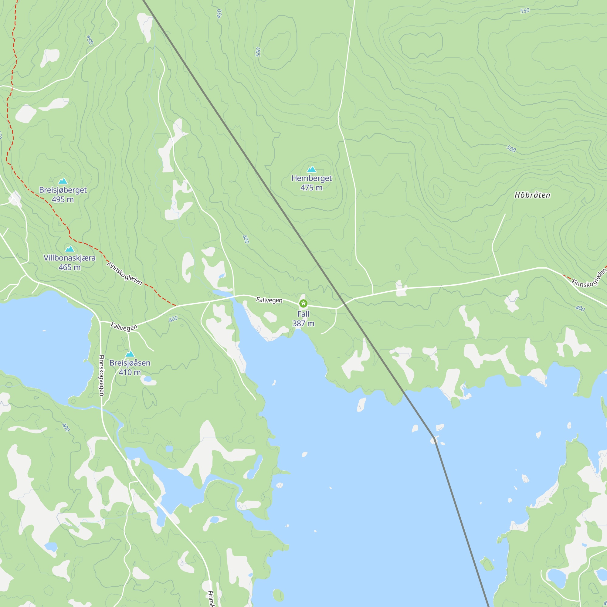 Fall map