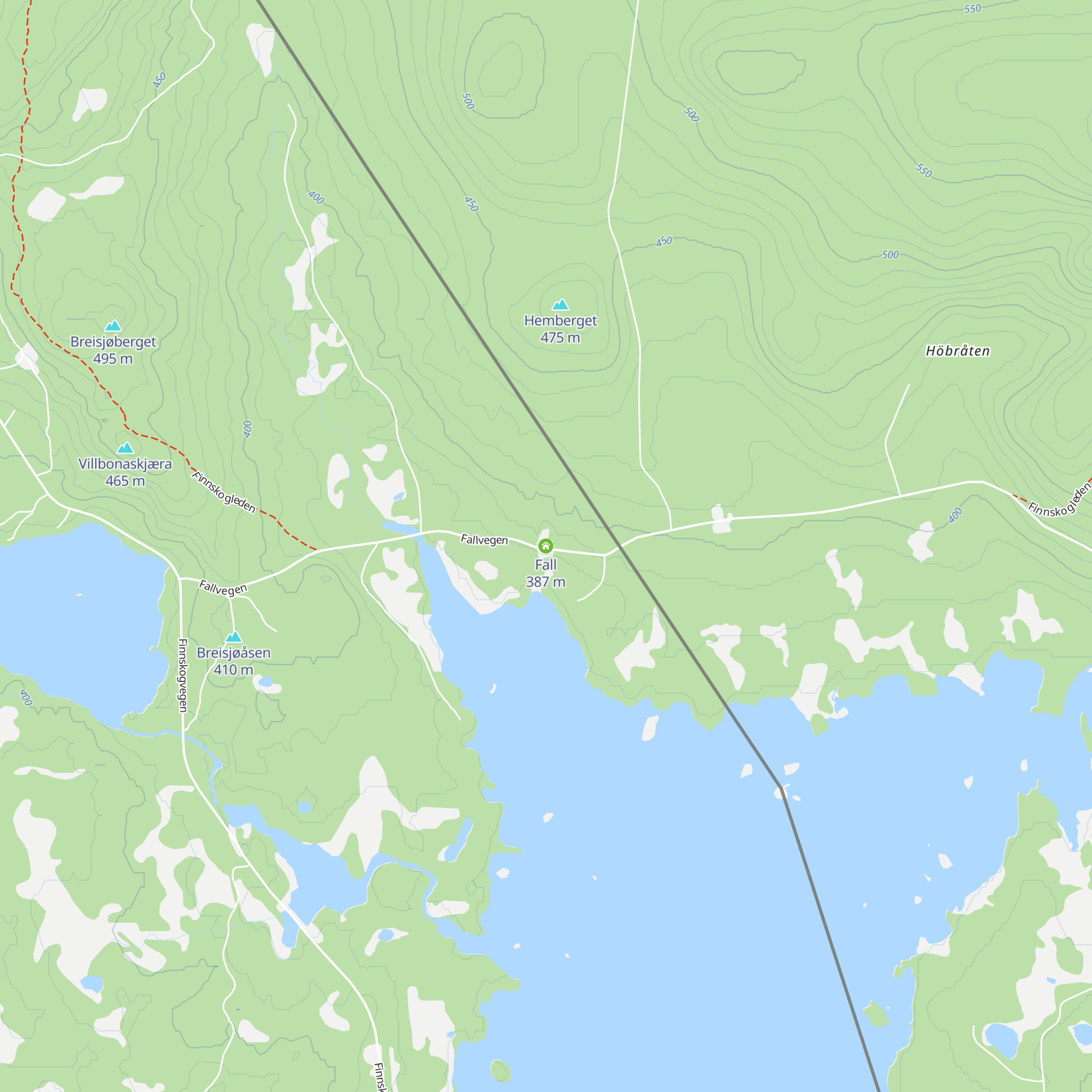 Fall map