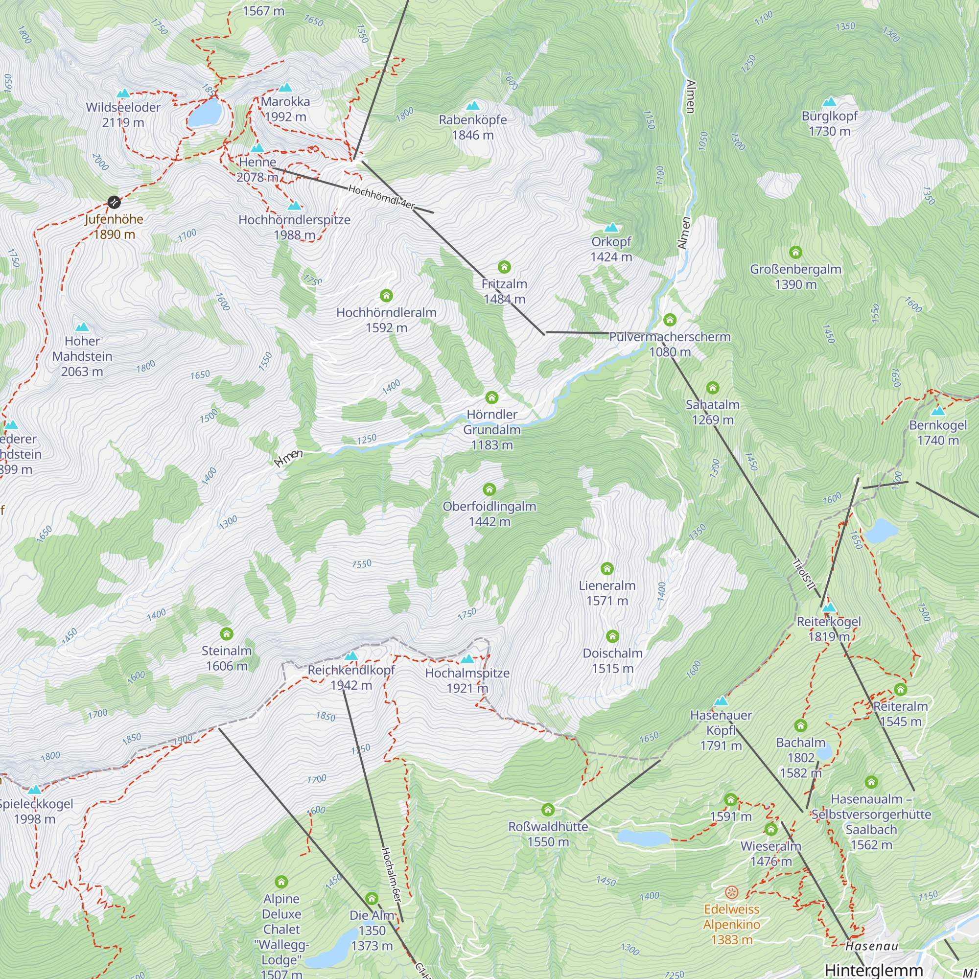 Oberfoidlingalm map