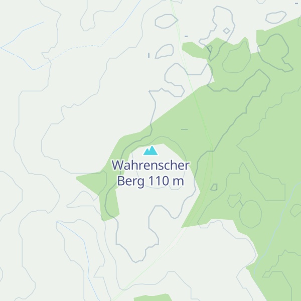 Map of Wahrenscher Berg