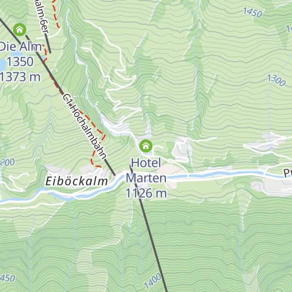 Map of Hotel Marten