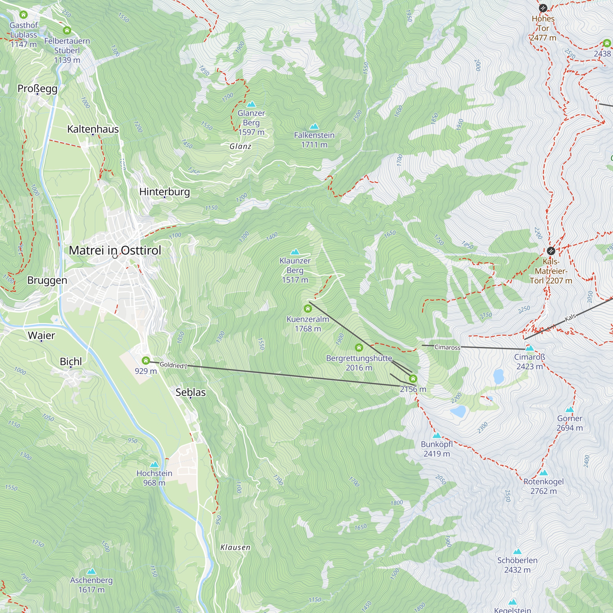 Jagateestube map