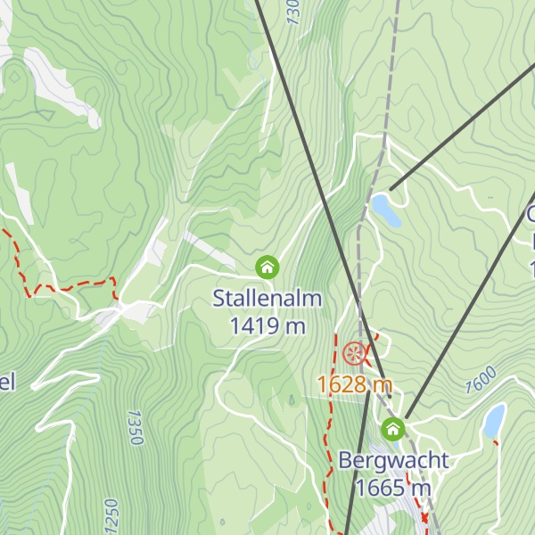 Map of Stallenalm