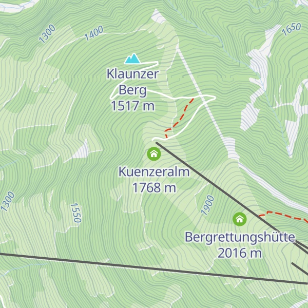Map of Kuenzeralm