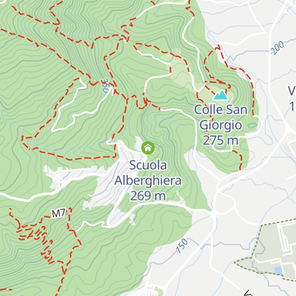 Map of Scuola Alberghiera