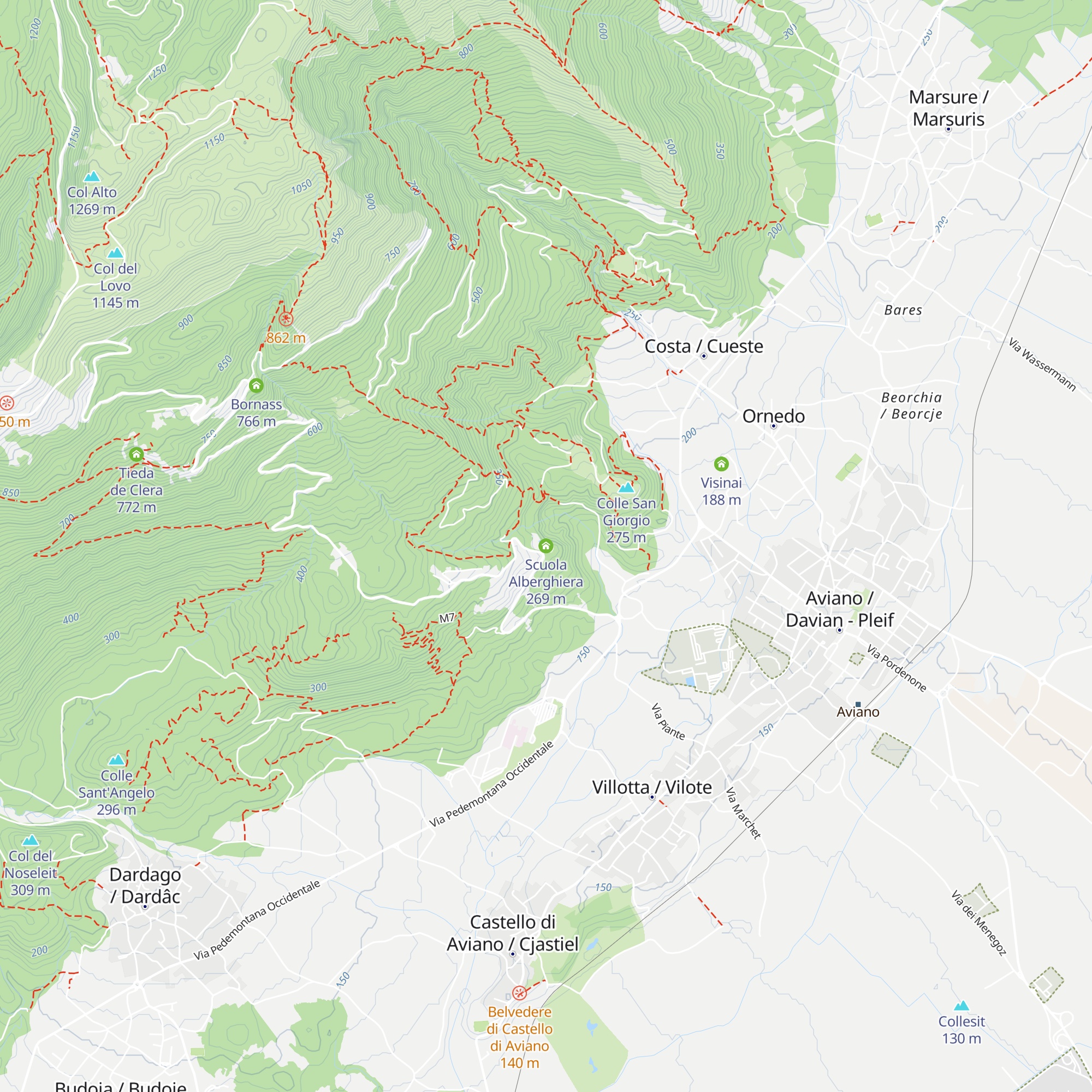 Scuola Alberghiera map