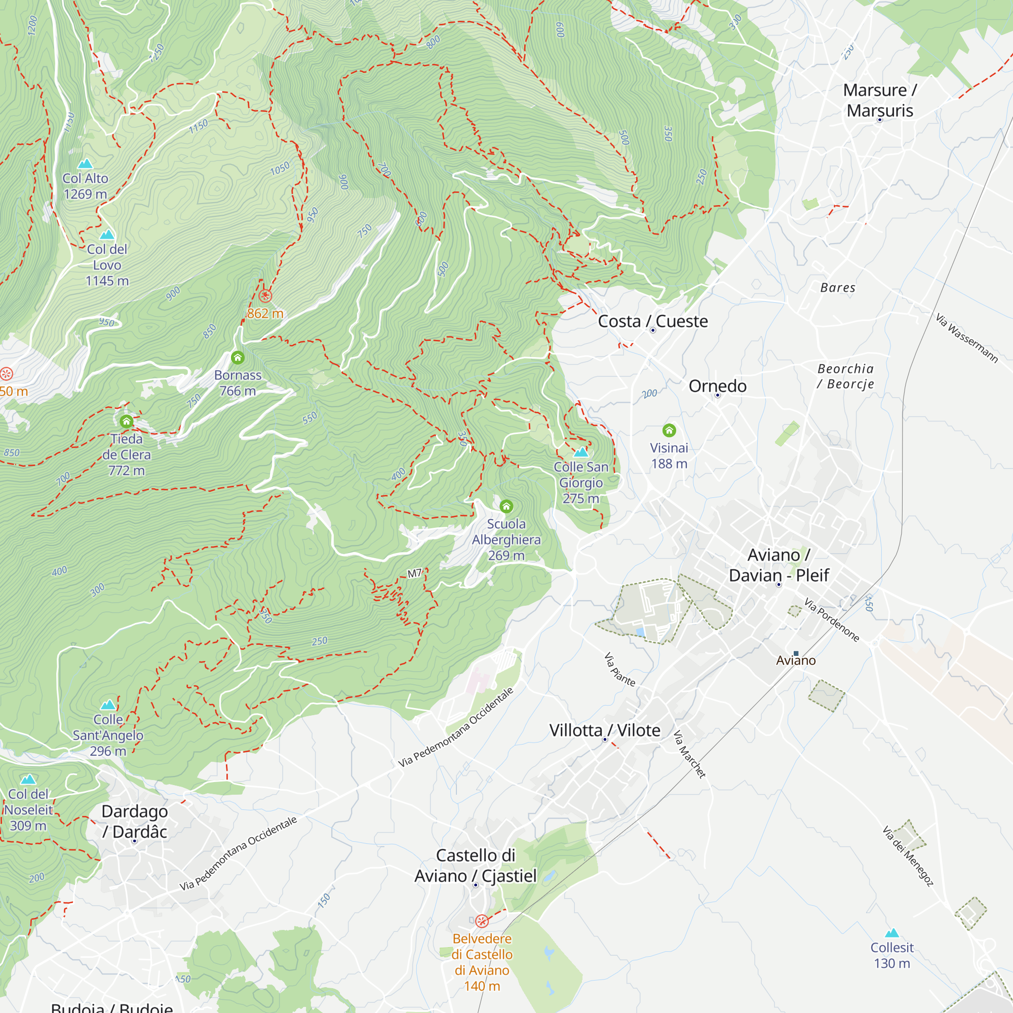 Scuola Alberghiera map