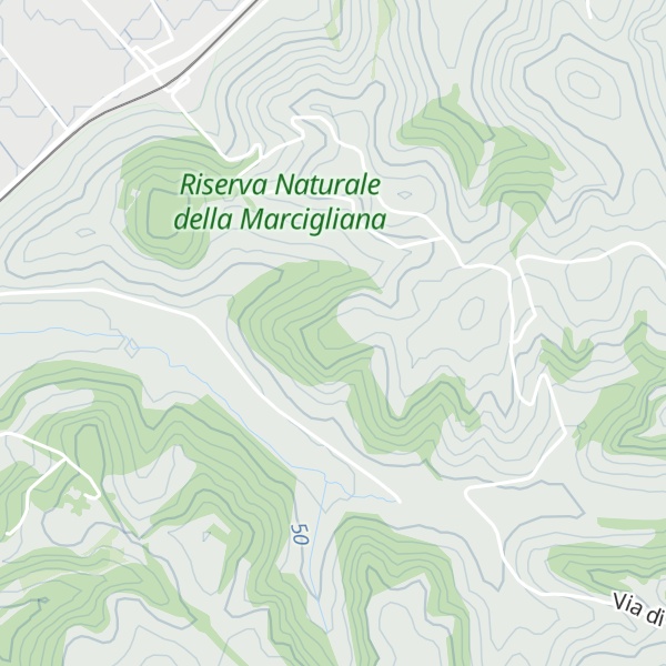 Map of Monte Piscina