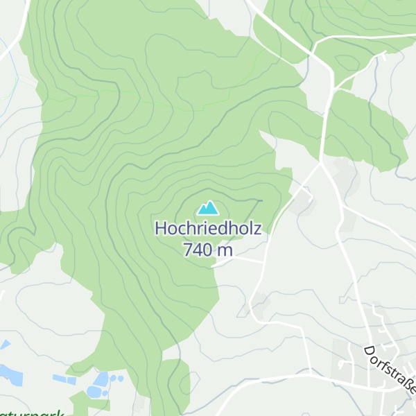 Map of Hochriedholz