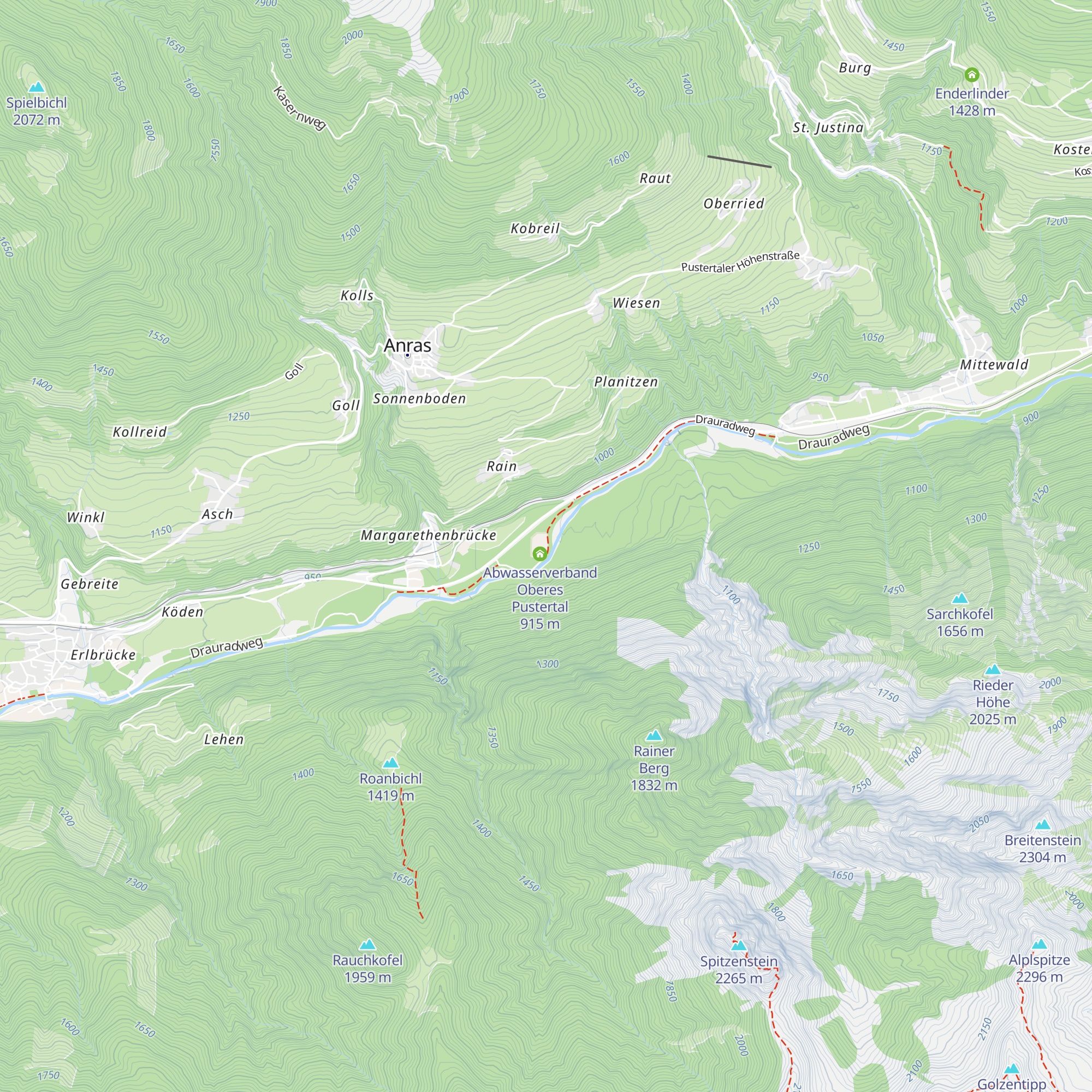 Kadaversammelstelle map