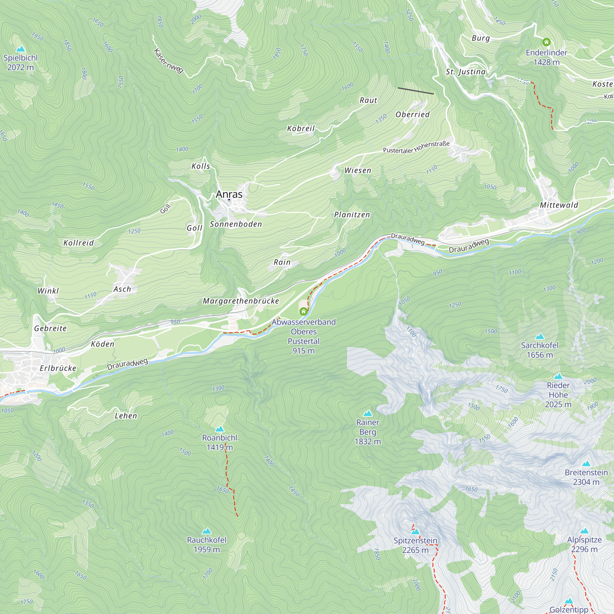 Kadaversammelstelle map