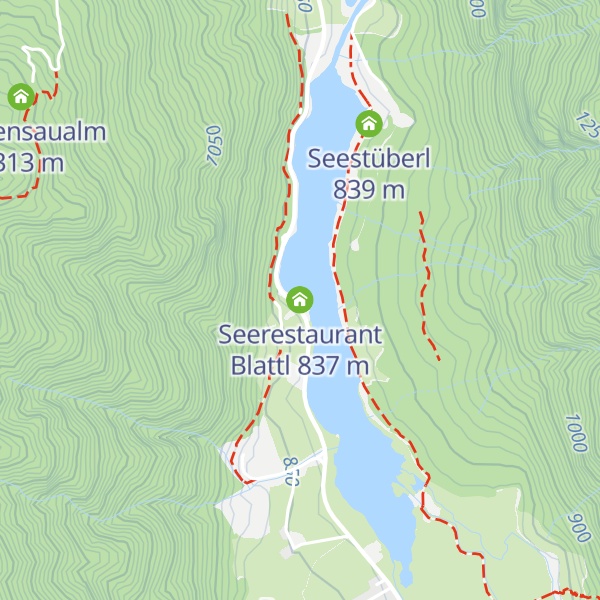 Map of Seerestaurant Blattl