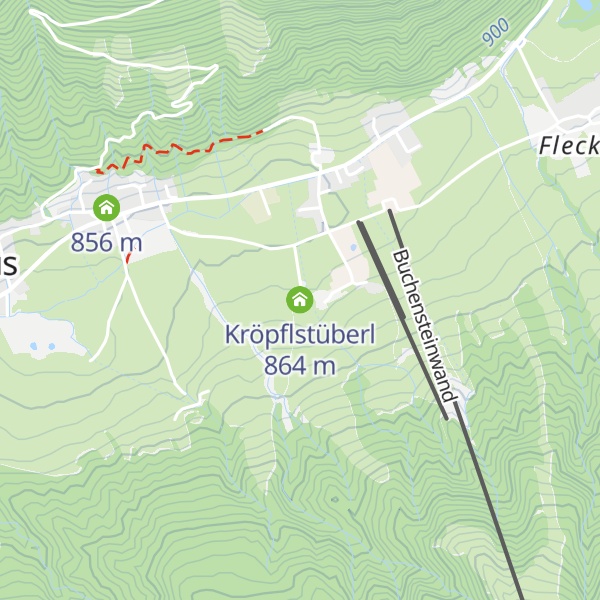 Map of Kröpflstüberl
