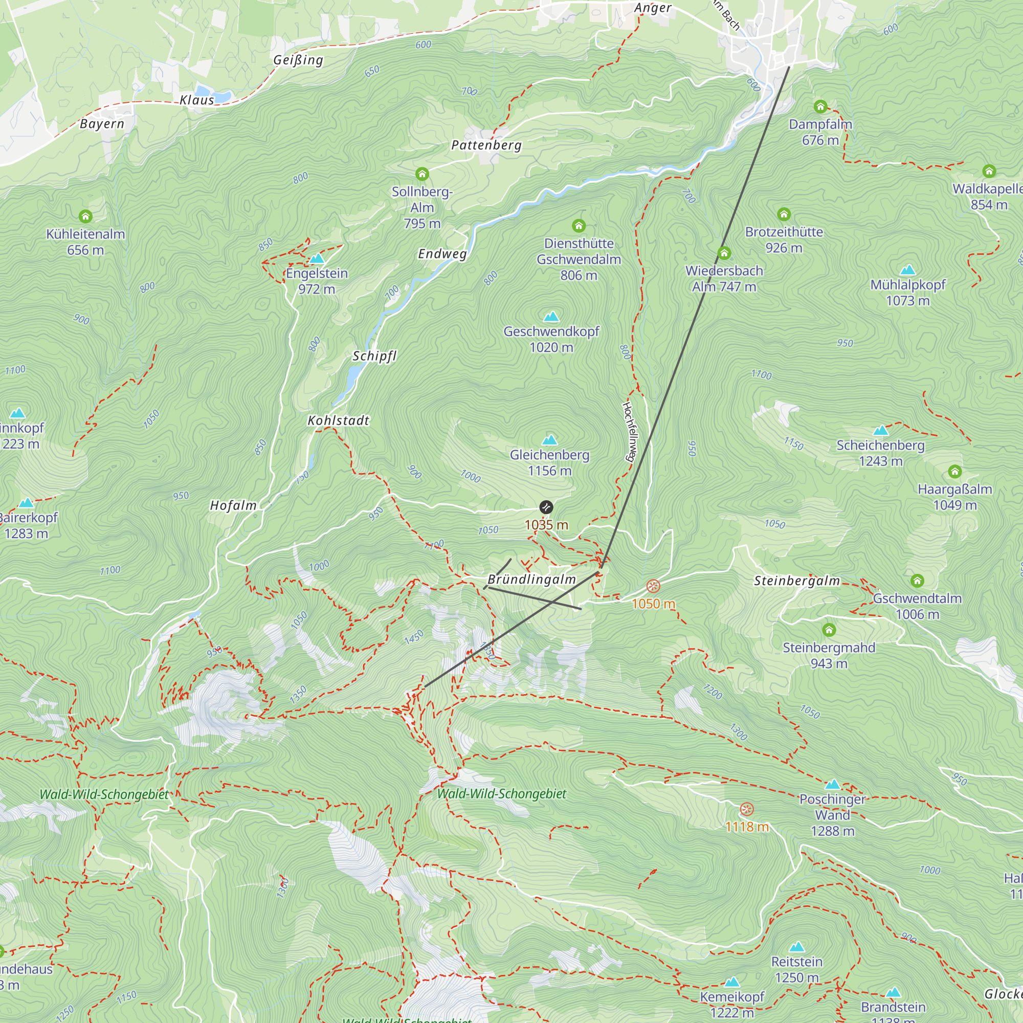 Maierkaser map