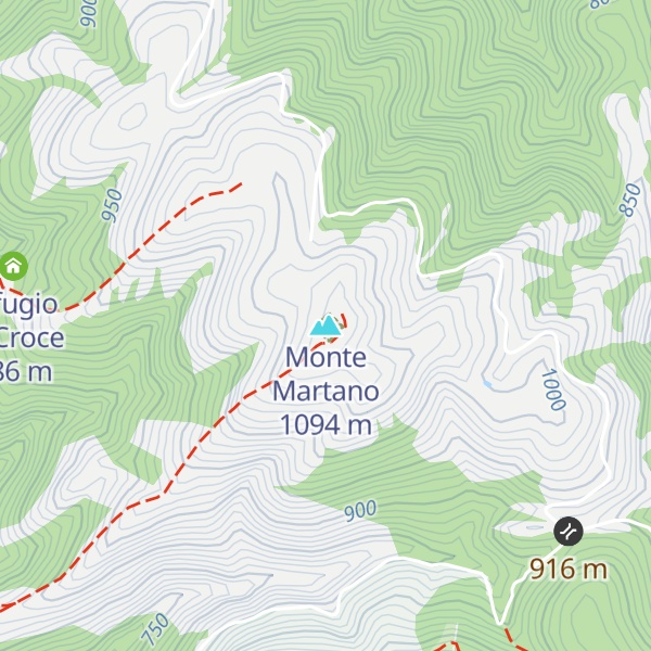 Map of Monte Martano