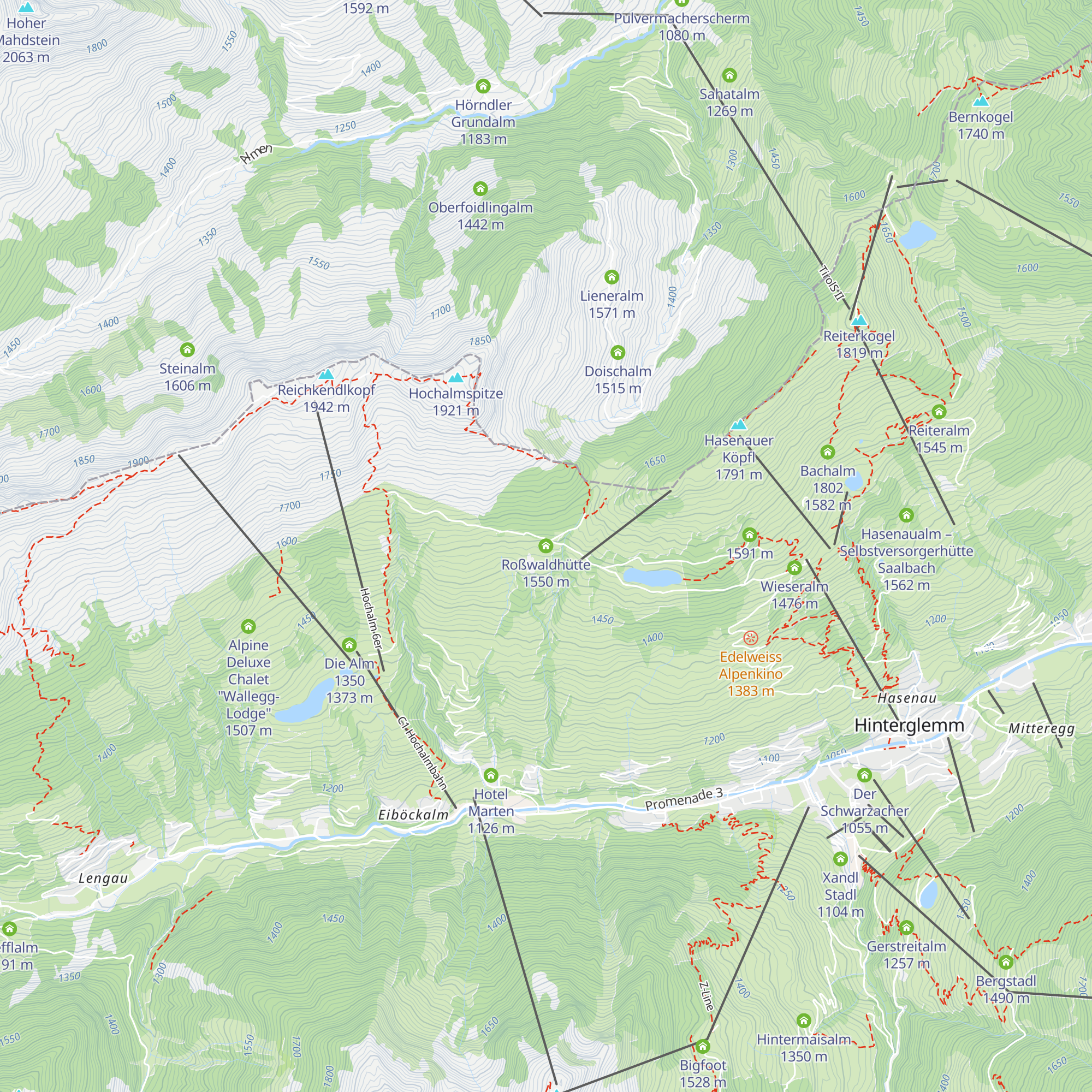 Roßwaldhütte map