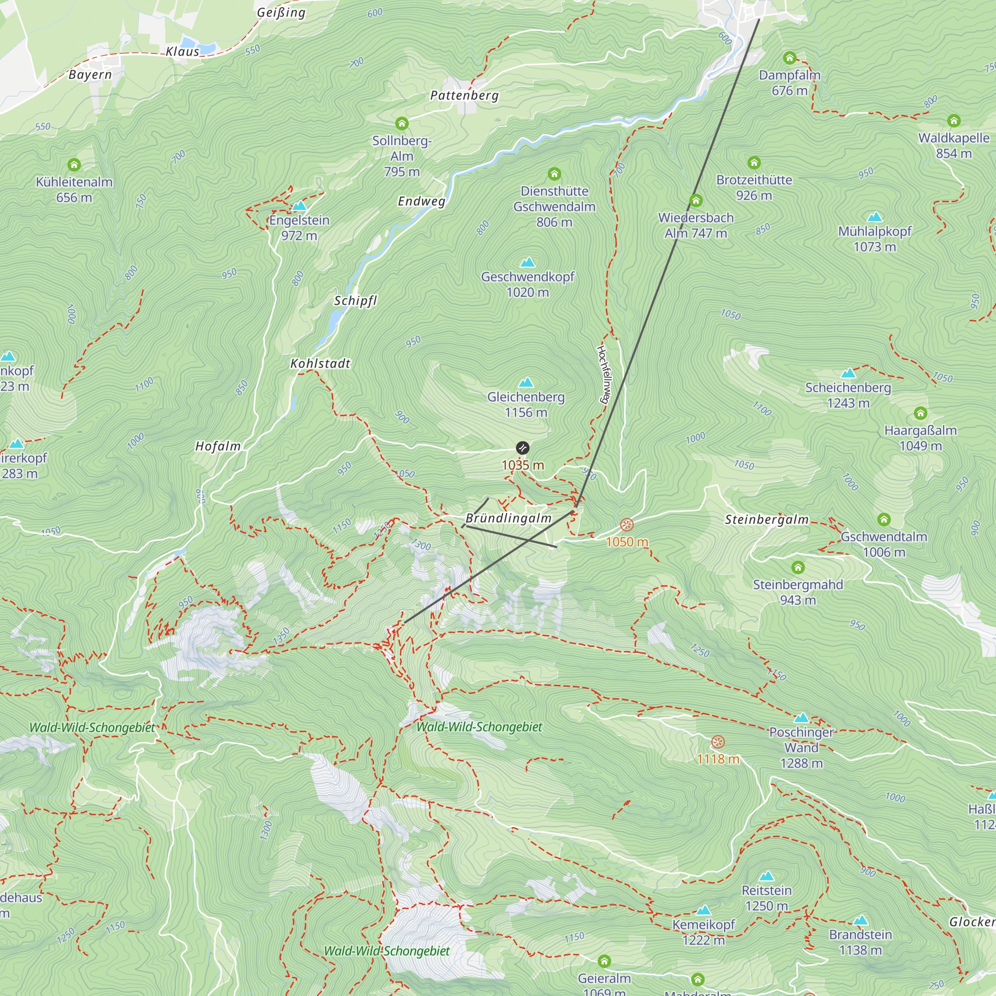 Griasserkaser map