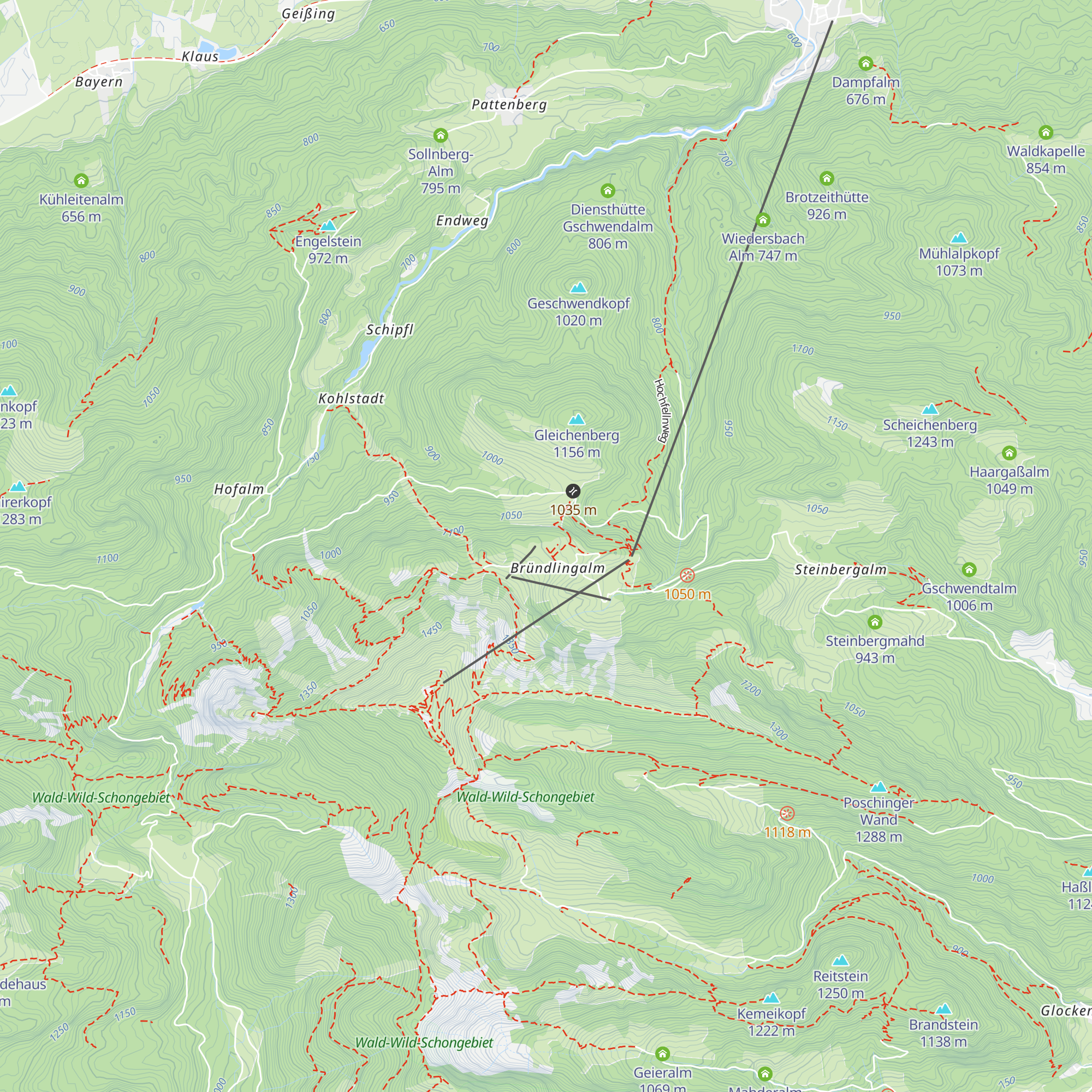 Griasserkaser map
