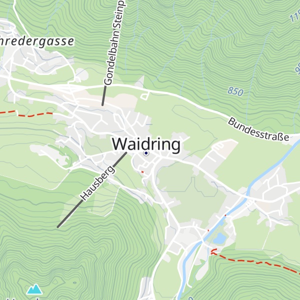 Map of Tourismusverband Pillerseetal