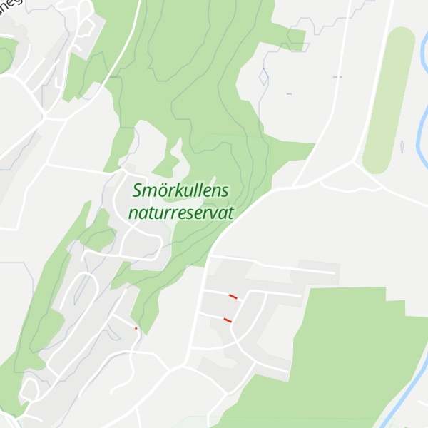 Map of Smörkullen