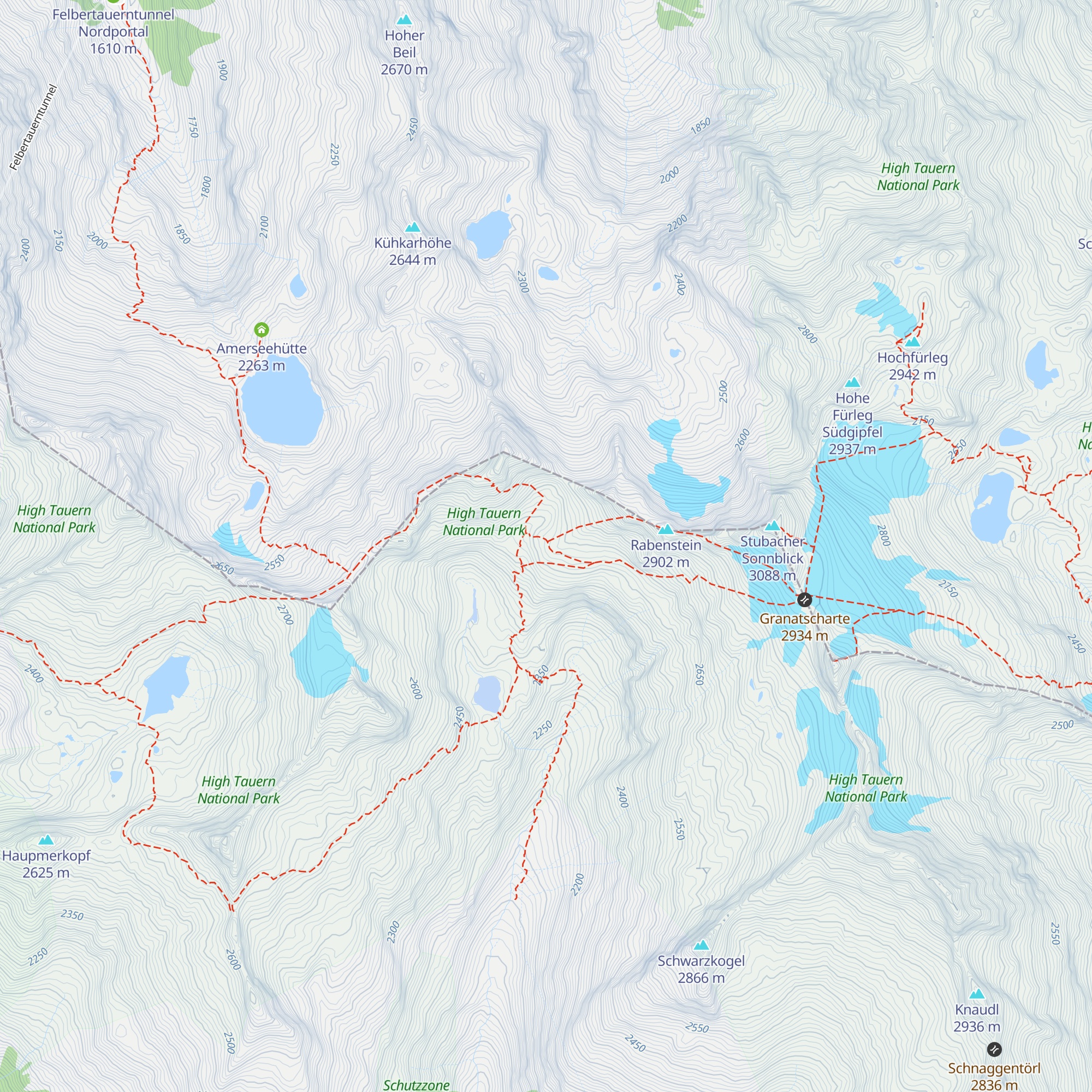 Karl-Fürst-Hütte map