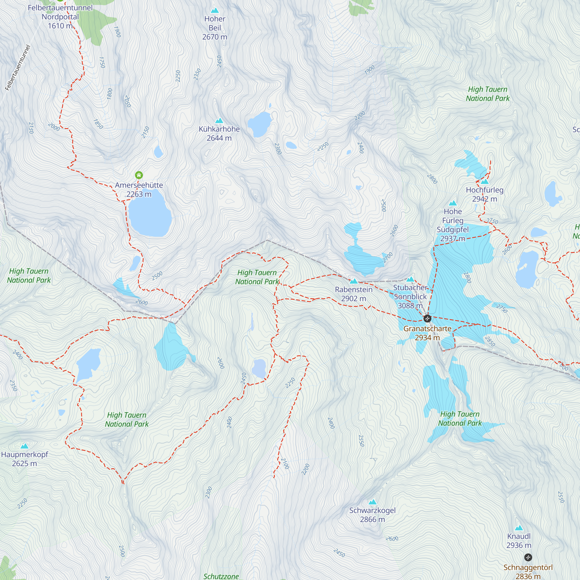 Karl-Fürst-Hütte map