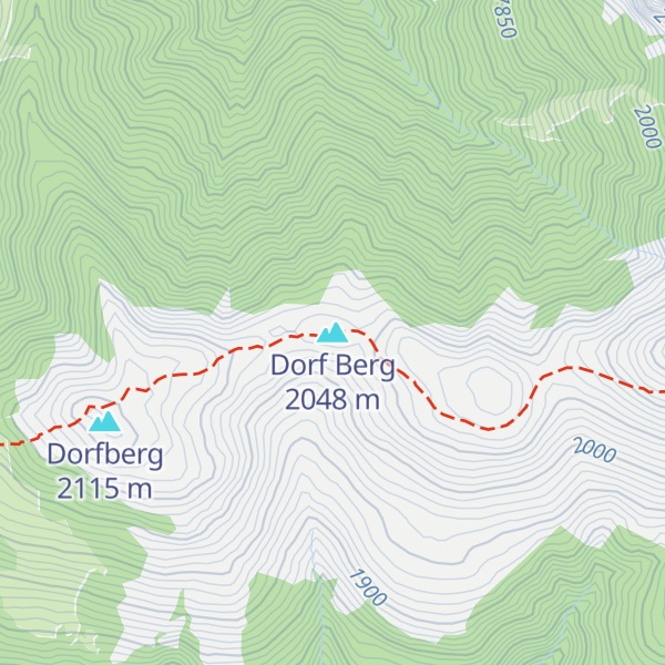 Map of Dorf Berg