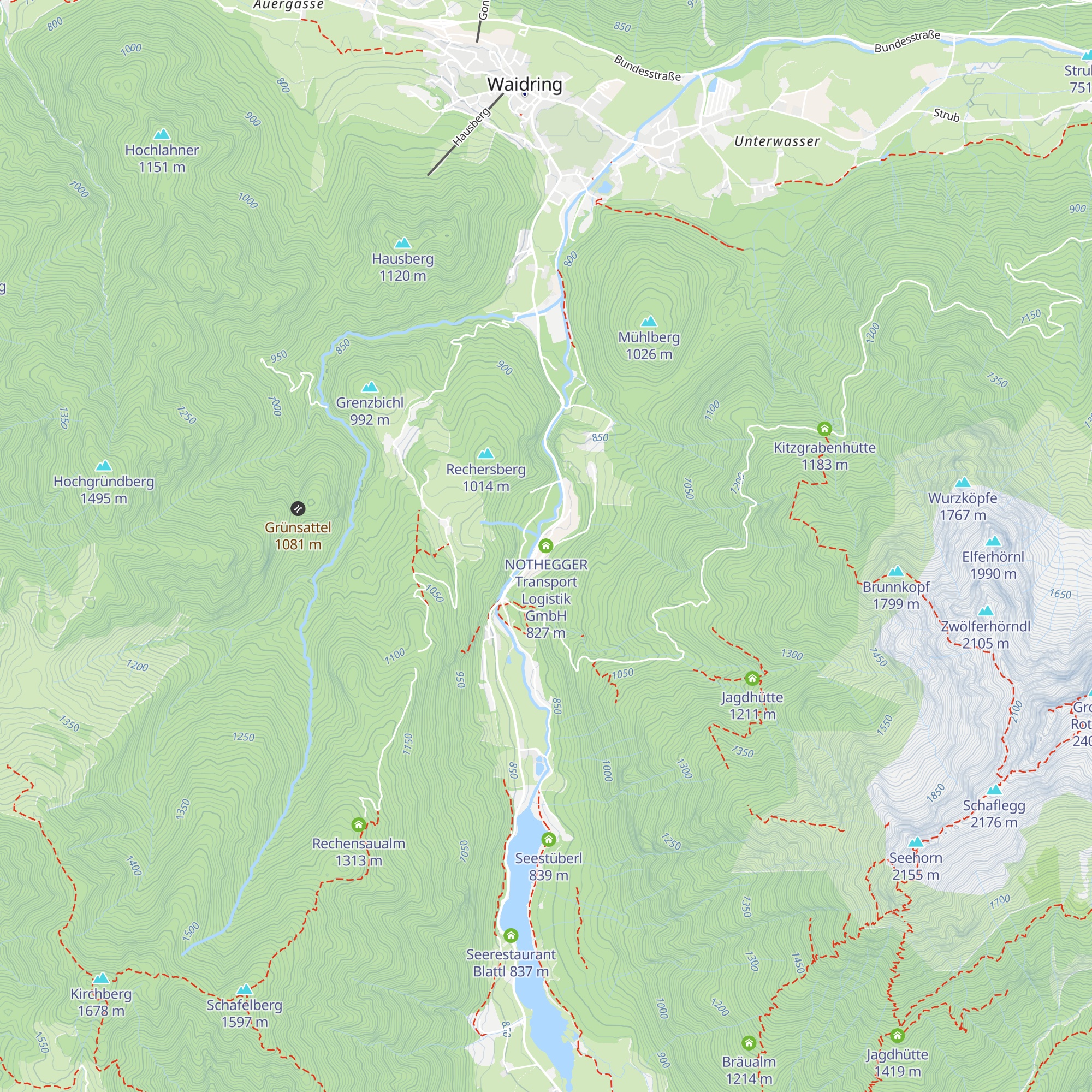 NOTHEGGER Transport Logistik GmbH map