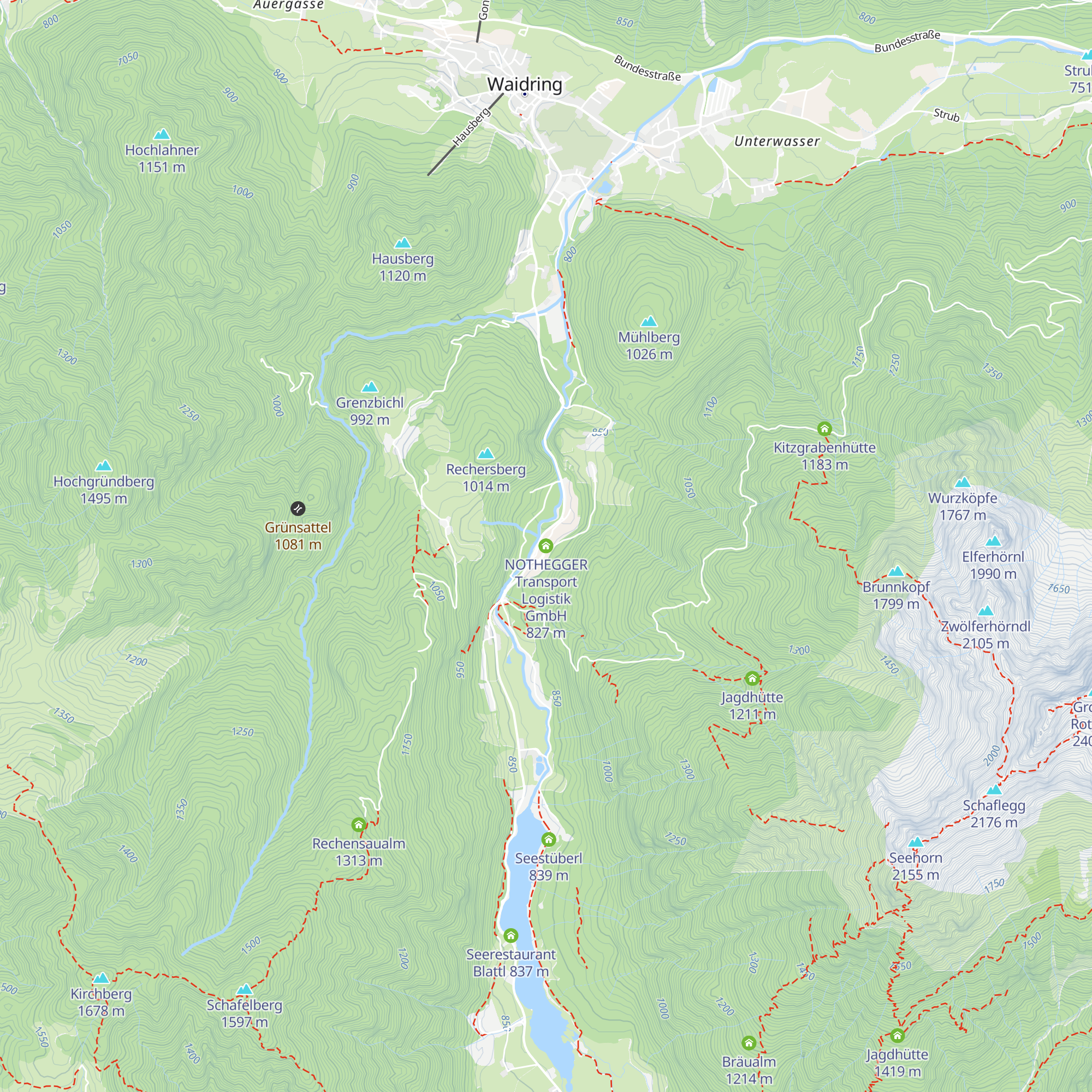 NOTHEGGER Transport Logistik GmbH map
