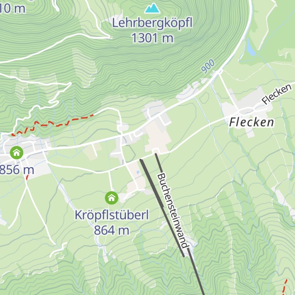 Map of Das Bergblick