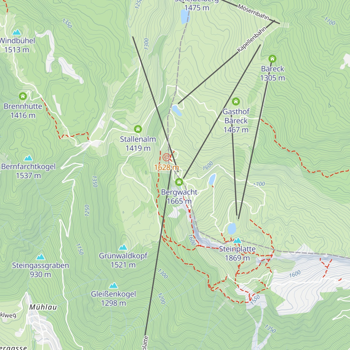 Panorama Tenne map