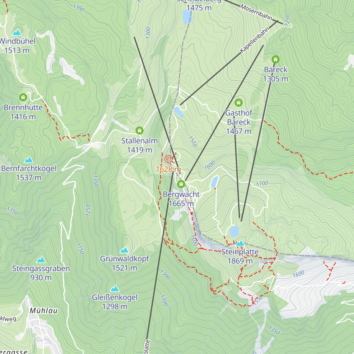 Panorama Tenne map